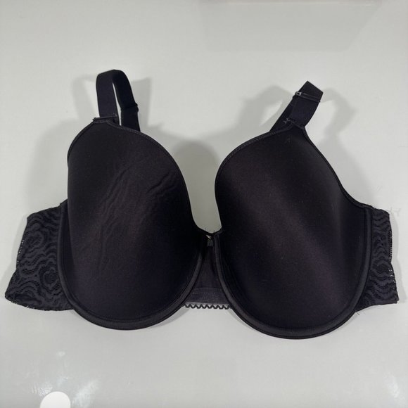 NEW $78 Chantelle [ 38DD ] C‎ Jolie Comfort Convertible T-Shirt Bra Black #5773 - Picture 4 of 11